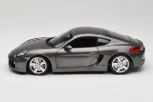 Porsche Cayman 981 S Grijs Minichamps 1:18 WAP0210070D Metaal — afbeelding 4 van 8