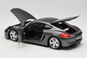 Porsche Cayman 981 S Grijs Minichamps 1:18 WAP0210070D Metaal — afbeelding 5 van 8