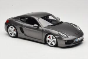 Porsche Cayman 981 S Grijs Minichamps 1:18 WAP0210070D Metaal — afbeelding 6 van 8