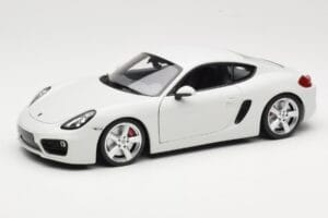 Porsche Cayman 981 Wit Minichamps 1:18 113062221 Metaal