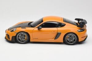 Porsche Cayman GT4 RS 982 Weissach Package Bahama Yellow Norev 1:18 187252 Metaal — afbeelding 4 van 8