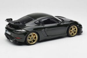 Porsche Cayman GT4 RS 982 Weissach Package Brewster Green Norev 1:18 187250 Metaal — afbeelding 3 van 8