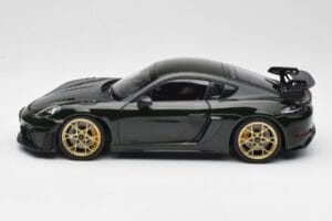Porsche Cayman GT4 RS 982 Weissach Package Brewster Green Norev 1:18 187250 Metaal — afbeelding 4 van 8