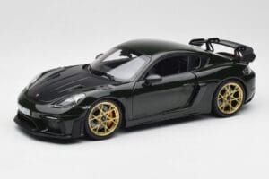 Porsche Cayman GT4 RS 982 Weissach Package Brewster Green Norev 1:18 187250 Metaal