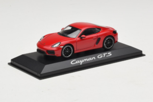 Porsche Cayman 981 GTS Rood Minichamps 1:43 WAP0200150E Metaal — afbeelding 2 van 5