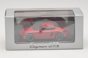 Porsche Cayman 981 GTS Rood Minichamps 1:43 WAP0200150E Metaal — afbeelding 5 van 5