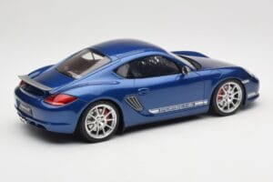 Porsche Cayman R 987.2 Aqua Blue Metallic GT Spirit 1:18 GT901 Hars — afbeelding 2 van 6