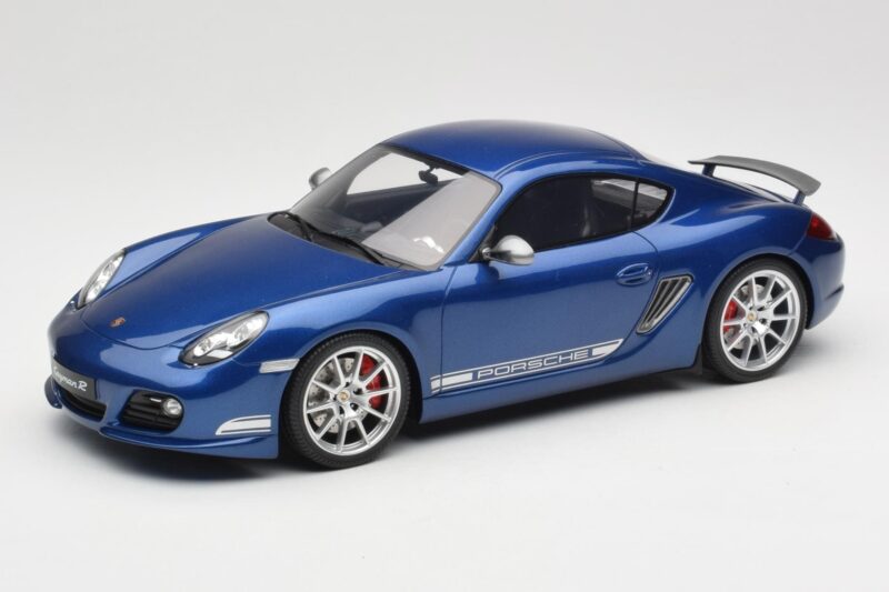 Porsche Cayman R 987.2 Aqua Blue Metallic GT Spirit 1:18 GT901 Hars