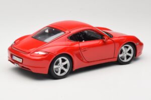 Porsche Cayman S 987.2 Rood Maisto 1:18 31122 Metaal — afbeelding 3 van 8