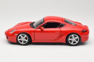 Porsche Cayman S 987.2 Rood Maisto 1:18 31122 Metaal — afbeelding 4 van 8