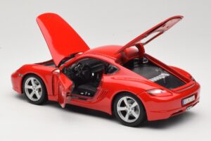 Porsche Cayman S 987.2 Rood Maisto 1:18 31122 Metaal — afbeelding 5 van 8