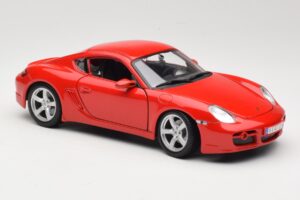Porsche Cayman S 987.2 Rood Maisto 1:18 31122 Metaal — afbeelding 6 van 8