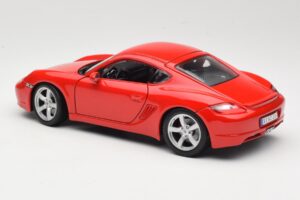 Porsche Cayman S 987.2 Rood Maisto 1:18 31122 Metaal — afbeelding 7 van 8