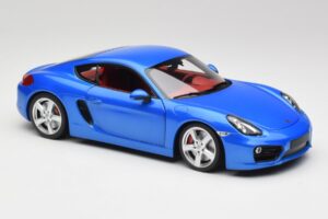 Porsche Cayman 981 S Aqua Blauw Metallic Minichamps 1:18 110062221 Metaal — afbeelding 6 van 8