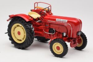 Porsche-Diesel Super Tractor Hofherr Schrantz Rood Minichamps 1:18 109183071 Metaal — afbeelding 6 van 8