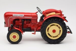Porsche-Diesel Super Tractor Hofherr Schrantz Rood Minichamps 1:18 109183071 Metaal — afbeelding 4 van 8