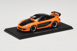 Porsche Gemballa Avalanche GT2 600 EVO 997 Oranje Spark 1:43 S0718 Hars — afbeelding 2 van 4