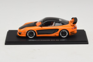 Porsche Gemballa Avalanche GT2 600 EVO 997 Oranje Spark 1:43 S0718 Hars