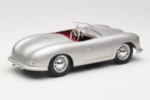 Porsche No. 1 Typ 356 Roadster Zilver Maisto 1:18 50324 Metaal — afbeelding 3 van 8