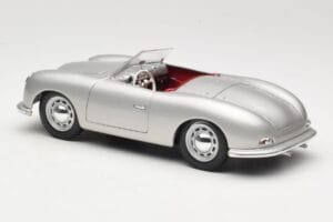 Porsche No. 1 Typ 356 Roadster Zilver Maisto 1:18 50324 Metaal — afbeelding 7 van 8