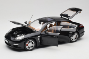 Porsche Panamera 970 Turbo Basalt Black Norev 1:18 WAP02100319 Metaal — afbeelding 2 van 8
