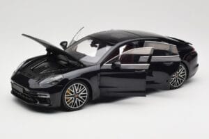 Porsche Panamera 971 Turbo S Blauw Metallic Minichamps 1:18 113061075 Metaal — afbeelding 2 van 8