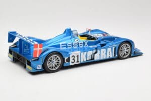 Porsche RS Spyder LMP2 #31 Team Essex C. Elgaard / J. Nielsen / K. Poulsen 24 Hours of Le Mans 2008 Norev 1:18 187519 Metaal — afbeelding 2 van 6