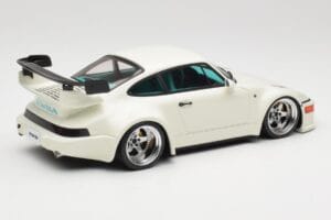 Porsche RWB 911 964 Flat Nose Grand Prix White GT Spirit 1:18 GT506 Hars — afbeelding 2 van 6