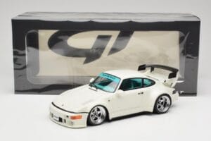 Porsche RWB 911 964 Flat Nose Grand Prix White GT Spirit 1:18 GT506 Hars — afbeelding 6 van 6