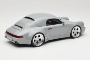 Porsche Strosek 911 Mega 30 Speedster Sport Grey GT Spirit 1:18 GT924 Hars — afbeelding 2 van 6