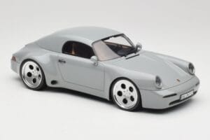 Porsche Strosek 911 Mega 30 Speedster Sport Grey GT Spirit 1:18 GT924 Hars — afbeelding 4 van 6