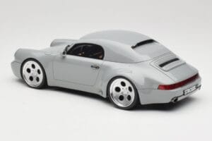 Porsche Strosek 911 Mega 30 Speedster Sport Grey GT Spirit 1:18 GT924 Hars — afbeelding 5 van 6