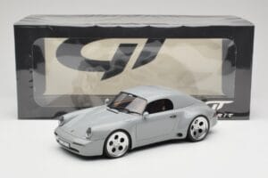 Porsche Strosek 911 Mega 30 Speedster Sport Grey GT Spirit 1:18 GT924 Hars — afbeelding 6 van 6