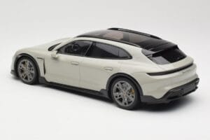 Porsche Taycan Cross Turismo Turbo S Chalk Grey Minichamps 1:18 155069302 Metaal — afbeelding 5 van 6