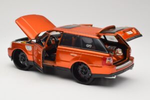 Range Rover Sport L320 Oranje Maisto 1:18 31081 Metaal — afbeelding 5 van 8