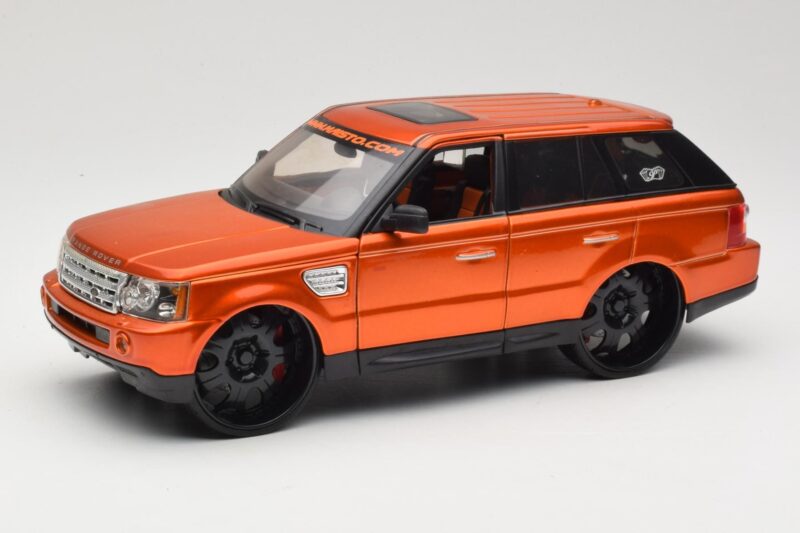 Range Rover Sport L320 Oranje Maisto 1:18 31081 Metaal