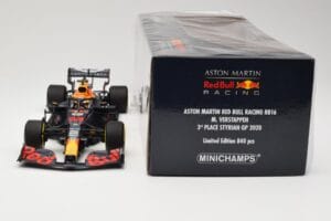 Red Bull Racing RB16 #33 M. Verstappen 3rd Place Styrian GP 2020 Minichamps 1:18 110200233 Metaal — afbeelding 6 van 6
