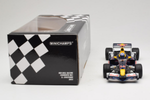 Red Bull RB1 Cosworth #14 D. Coulthard Red Bull Racing Showcar 2005 Minichamps 1:18 100050084 Metaal — afbeelding 7 van 7
