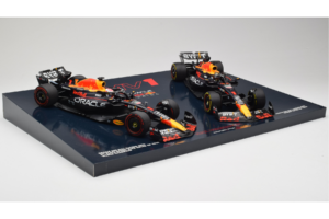 Red Bull RB19 Honda RBPT #1 M. Verstappen Oracle Red Bull Racing Qatar Grand Prix World Champion 2023 Minichamps 1:18 1122318 — afbeelding 3 van 6
