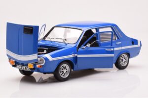 Renault 12 Gordini Zonder Bumpers Bleu de France Norev 1:18 185248 Metaal — afbeelding 2 van 8