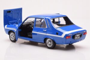 Renault 12 Gordini Zonder Bumpers Bleu de France Norev 1:18 185248 Metaal — afbeelding 5 van 8