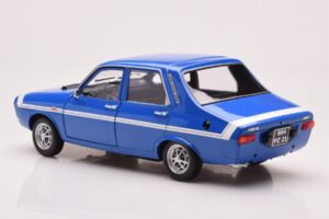 Renault 12 Gordini Zonder Bumpers Bleu de France Norev 1:18 185248 Metaal — afbeelding 7 van 8
