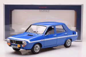 Renault 12 Gordini Zonder Bumpers Bleu de France Norev 1:18 185248 Metaal — afbeelding 8 van 8