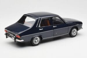Renault 12 TS Donkerblauw Norev 1:18 185214 Metaal — afbeelding 3 van 8