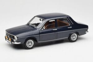 Renault 12 TS Donkerblauw Norev 1:18 185214 Metaal