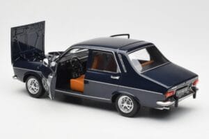 Renault 12 TS Donkerblauw Norev 1:18 185214 Metaal — afbeelding 5 van 8
