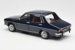 Renault 12 TS Donkerblauw Norev 1:18 185214 Metaal — afbeelding 7 van 8