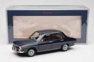 Renault 12 TS Donkerblauw Norev 1:18 185214 Metaal — afbeelding 8 van 8