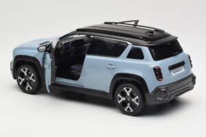 Renault 4 E-Tech Electric Cloud Blue Norev 1:18 185521 Metaal — afbeelding 5 van 8