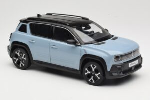 Renault 4 E-Tech Electric Cloud Blue Norev 1:18 185521 Metaal — afbeelding 6 van 8